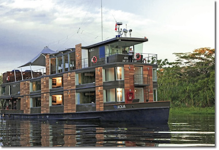 Explore the mighty Amazon on Evergreen Tours' Aqua Amazon