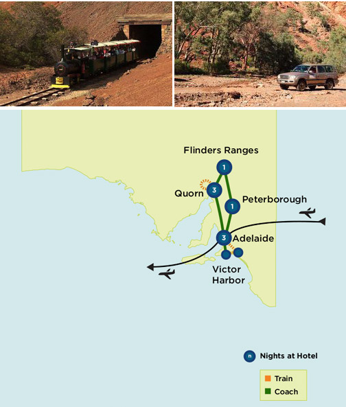 south australia steam safari