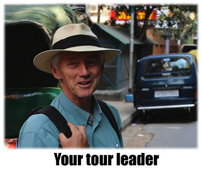 Your expert tour leader, Mike Taverner, is an experienced group leader and enthusiastic walker.